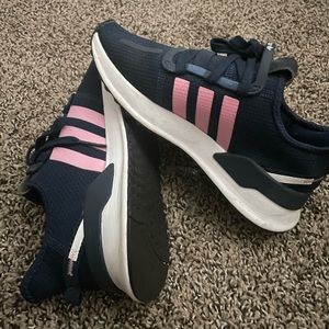 Adidas - navy blue and pink